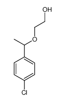 2-[1-(4-chlorophenyl)ethoxy]ethanol Structure
