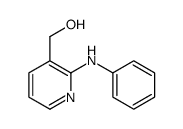 (2-anilinopyridin-3-yl)methanol结构式