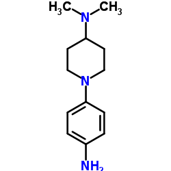 1-(4-Aminophenyl)-N,N-dimethyl-4-piperidinamine picture