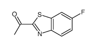 Ethanone, 1-(6-fluoro-2-benzothiazolyl)- (9CI) Structure