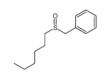hexylsulfinylmethylbenzene Structure