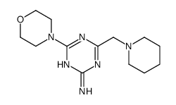 1,3,5-Triazin-2-amine,4-(4-Morpholinyl)-6-(1-piperidinylmethyl)- picture