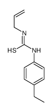 1-allyl-3-(4-ethylphenyl)thiourea Structure