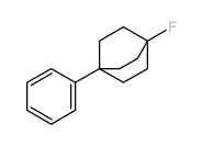 Bicyclo[2.2.2]octane,1-fluoro-4-phenyl- structure