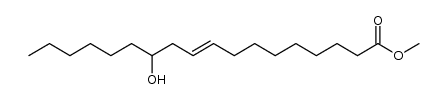 methyl ricinoleate Structure
