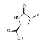 L-Proline, 4-fluoro-5-oxo-, (4R)- (9CI) picture