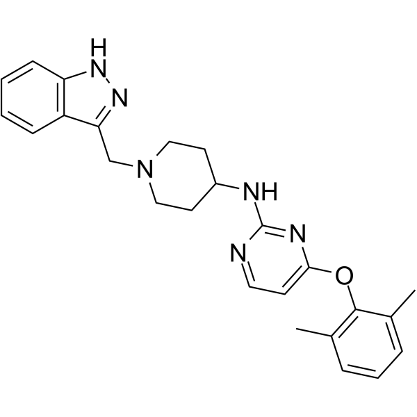 HIV-1 inhibitor-33 Structure