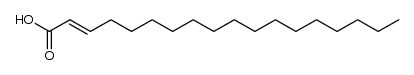 2-octadecenoic acid Structure