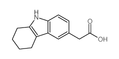 1H-Carbazole-6-aceticacid, 2,3,4,9-tetrahydro- structure