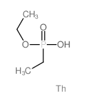 ethoxy(ethyl)phosphinic acid,thorium结构式
