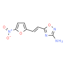 5-[(E)-2-(5-Nitro-2-furyl)ethenyl]-1,2,4-oxadiazol-3-amine Structure