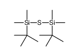 tert-butyl-[tert-butyl(dimethyl)silyl]sulfanyl-dimethylsilane结构式