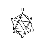 1-methyl-2-lithio-ortho-carborane Structure