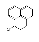 1-[2-(chloromethyl)allyl]naphthalene Structure