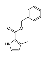 Benzyl 3-Methyl-1H-pyrrole-2-carboxylate Structure