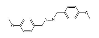 bis-(4-methoxy-benzyl)-diazene结构式