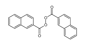 naphthalene-2-carbonyl naphthalene-2-carboperoxoate Structure
