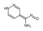 N-Hydroxy-4-pyridazinecarboximidamide结构式
