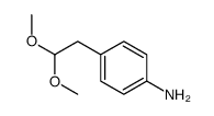 4-(2,2-Dimethoxyethyl)aniline Structure