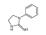 1-phenyl-4,5-dihydroimidazol-2-amine结构式