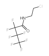 Butanamide,N-(2-chloroethyl)-2,2,3,3,4,4,4-heptafluoro-结构式