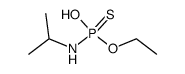 Isopropyl-thiophosphoramidic acid O-ethyl ester Structure