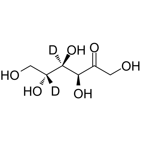 D-果糖 d2-1结构式