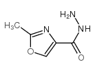 2-METHYLOXAZOLE-4-CARBOHYDRAZIDE structure