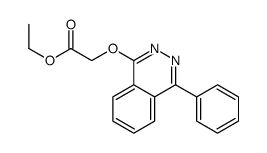 ethyl 2-(4-phenylphthalazin-1-yl)oxyacetate Structure
