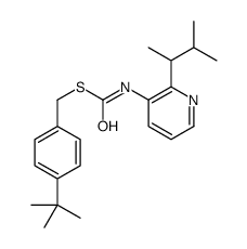 S-((4-(1,1-Dimethylethyl)phenyl)methyl)O-(1,2-dimethylpropyl)- 3-pyridinylcarbonimidothioate Structure