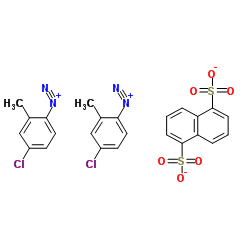 Fast Red TR Salt 1,5-naphthalenedisulfonate salt Structure