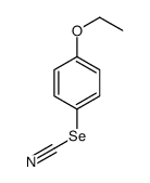 (4-ethoxyphenyl) selenocyanate Structure