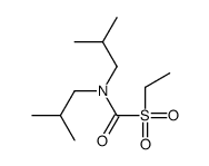 1-ethylsulfonyl-N,N-bis(2-methylpropyl)formamide Structure