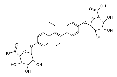 diethylstilbestrol bisglucuronide结构式