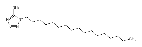 1H-Tetrazol-5-amine,1-heptadecyl-结构式