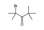 2-bromo-2,4,4-trimethylpentan-3-one Structure