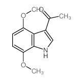 1-(4,7-dimethoxy-1H-indol-3-yl)ethanone structure