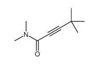N,N,4,4-tetramethylpent-2-ynamide Structure