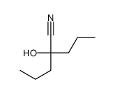 2-hydroxy-2-propylvaleronitrile Structure