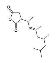 dihydro-3-(1,3,5,7-tetramethyl-2-octenyl)furan-2,5-dione结构式