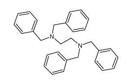 N,N,N',N'-tetrabenzyl-ethane-1,2-diamine Structure