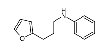 N-[3-(furan-2-yl)propyl]aniline Structure