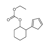 (2-cyclopenta-1,3-dien-1-ylcyclohexyl) ethyl carbonate Structure