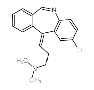 1-Propanamine,3-(2-chloro-11H-dibenz[b,e]azepin-11-ylidene)-N,N-dimethyl-, (Z)- (9CI) picture