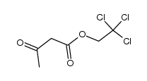 2,2,2-trichloroethyl acetylacetate结构式