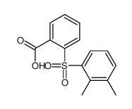 2-[(2,3-Dimethylphenyl)sulfonyl]benzoic acid Structure