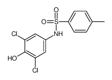 N-(3,5-Dichloro-4-hydroxyphenyl)-4-methylbenzenesulfonamide Structure