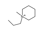 1-methyl-1-propylpiperidin-1-ium Structure