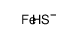 iron,iron(2+),sulfanide Structure