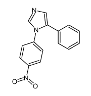 1-(4-nitrophenyl)-5-phenylimidazole结构式